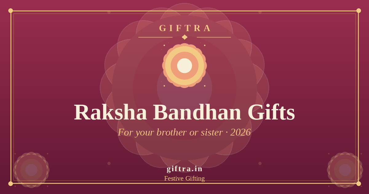 Raksha Bandhan Gift Ideas 2026: What to Gift Your Brother or Sister