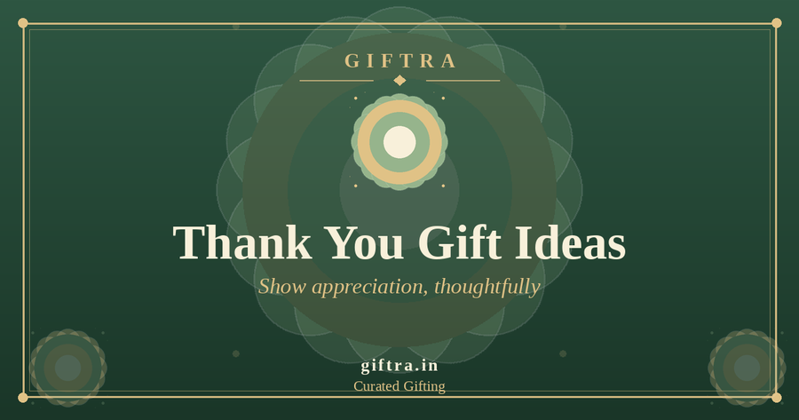 Thank You Gift Ideas: How to Show Appreciation with a Thoughtful Gift