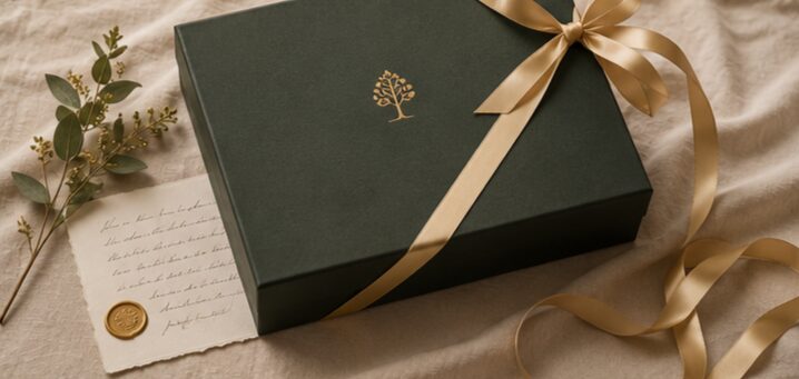 A Giftra gift, ready to give